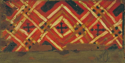 Panneau de plafond avec motifs géométriques